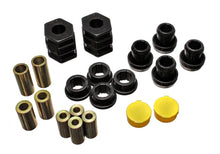 Load image into Gallery viewer, Energy Suspension 96-00 Honda Civic/CRX Black Front Control Arm Bushing Set - Black Ops Auto Works
