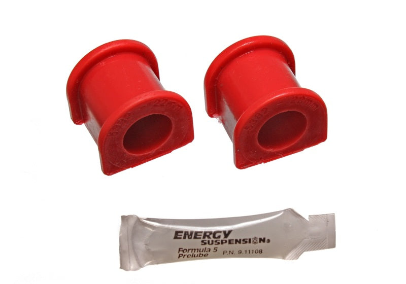 Energy Suspension 96-00 Honda Civic/CRX Red 22mm Front Sway Bar Bushings - Black Ops Auto Works