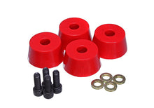 Load image into Gallery viewer, Energy Suspension 96-02 Toyota 4Runner Front Hyper Flex Red Bump Stop Set - Black Ops Auto Works