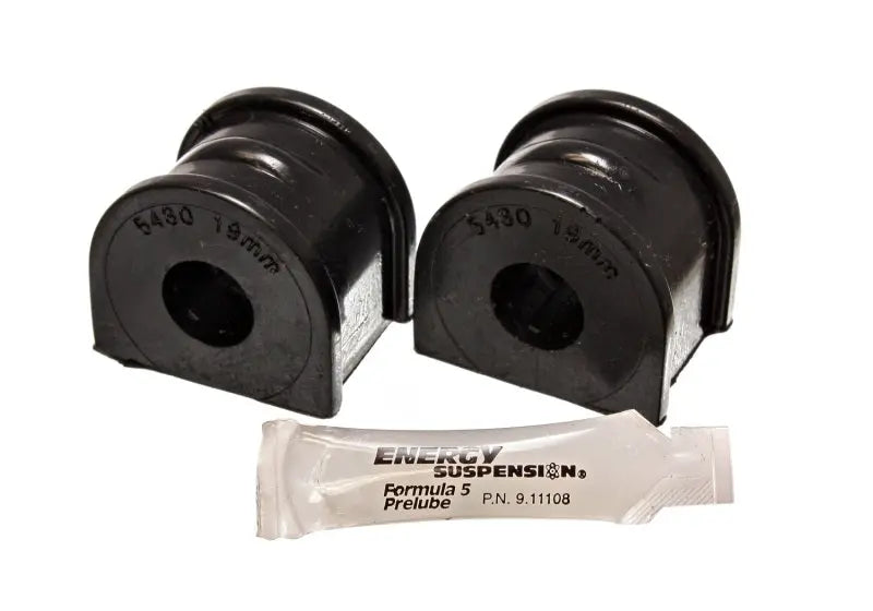 Energy Suspension 97-04 Chevy Corvette Black 19mm Rear Sway Bar Bushing Set - Reuse OE Brackets - Black Ops Auto Works