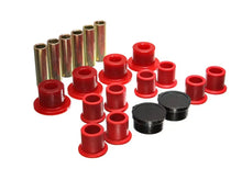 Load image into Gallery viewer, Energy Suspension 98-11 Ford Ranger Red Rear Leaf Spring Bushing Set - Black Ops Auto Works