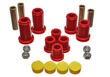 Load image into Gallery viewer, Energy Suspension 98-99 Tahoe/Yukon/Denali / 98-95 K5 Blazer 4WD Red Front End C/A Bushing Set - Black Ops Auto Works