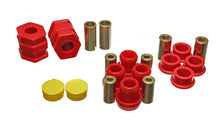 Load image into Gallery viewer, Energy Suspension 99-00 Honda Civic Si Red Front Control Arm Bushing Set - Black Ops Auto Works