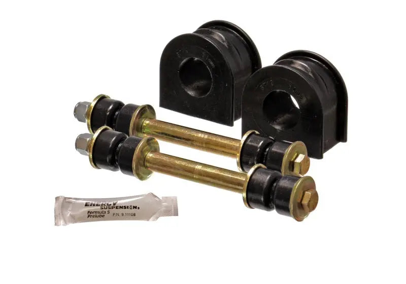 Energy Suspension 99-04 Ford F150 Lightning 2WD 31mm Black Front Sway Bar Bushing Set (Inc E/Links) - Black Ops Auto Works