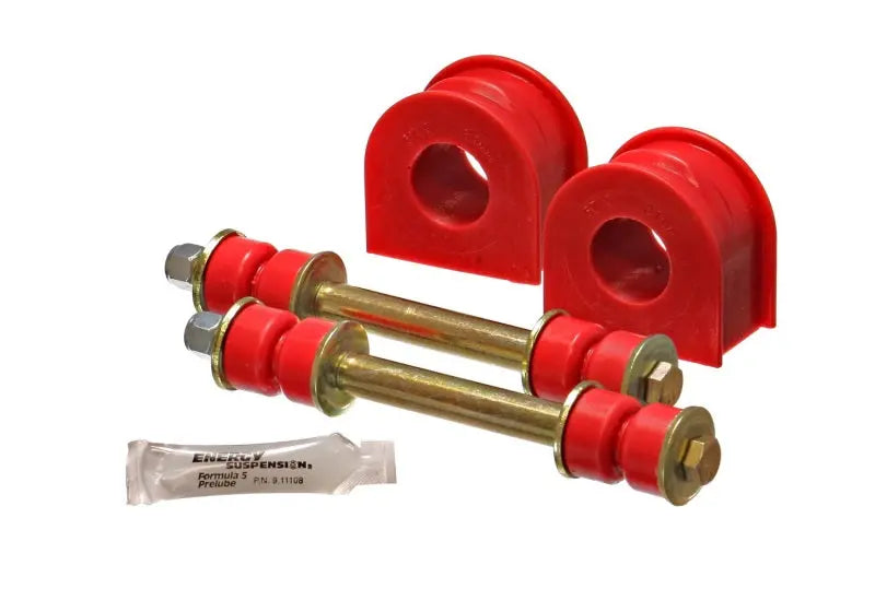 Energy Suspension 99-04 Ford F150 Lightning 2WD 31mm Red Front Sway Bar Bushing Set (Inc E/Links) - Black Ops Auto Works