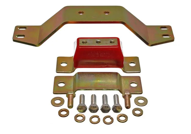 Energy Suspension 99-04 Ford Mustang 4.6L V8 Red Transmission Mounts - Black Ops Auto Works
