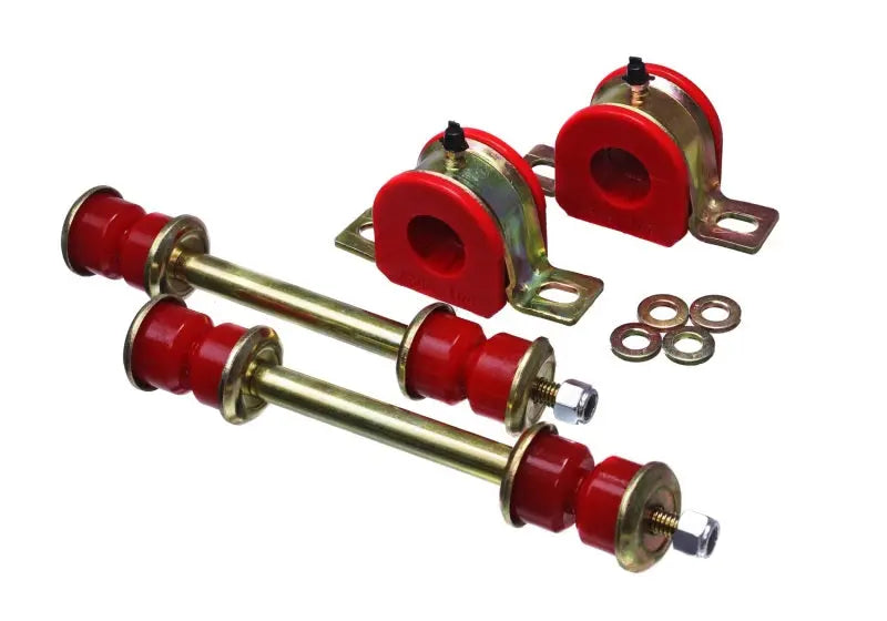 Energy Suspension 99-06 Chevrolet Silverado Red 28mm Front Sway Bar Bushings - Black Ops Auto Works