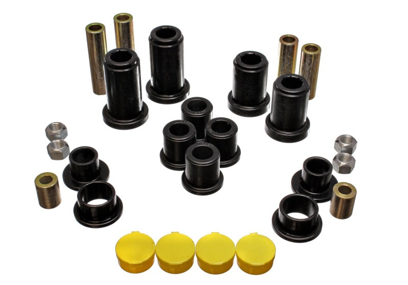 Energy Suspension 99-07 General Motors (Various) Black Front End Control Arm Bushing Set - Black Ops Auto Works