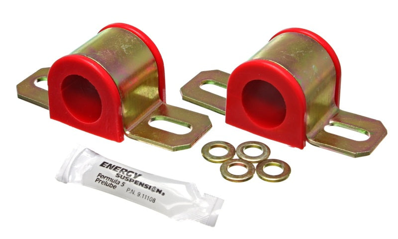 Energy Suspension All Non-Spec Vehicle 2WD Red 33mm Front Sway Bar Bushings - Black Ops Auto Works