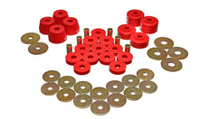 Load image into Gallery viewer, Energy Suspension Body Mount Bushing Sets - Red - Black Ops Auto Works