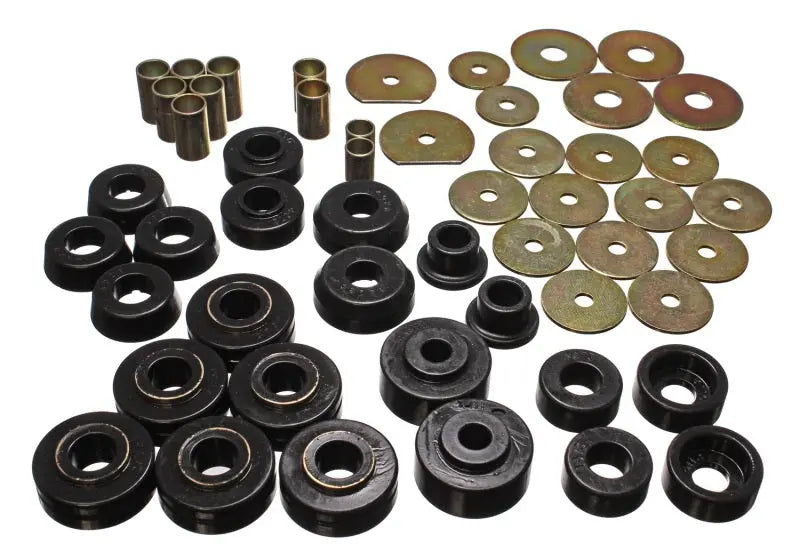 Energy Suspension Chevy Body Mounts - Black - Black Ops Auto Works