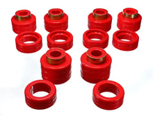 Load image into Gallery viewer, Energy Suspension Chevy Pickup 2&amp;4Wd Body Mounts - Red - Black Ops Auto Works