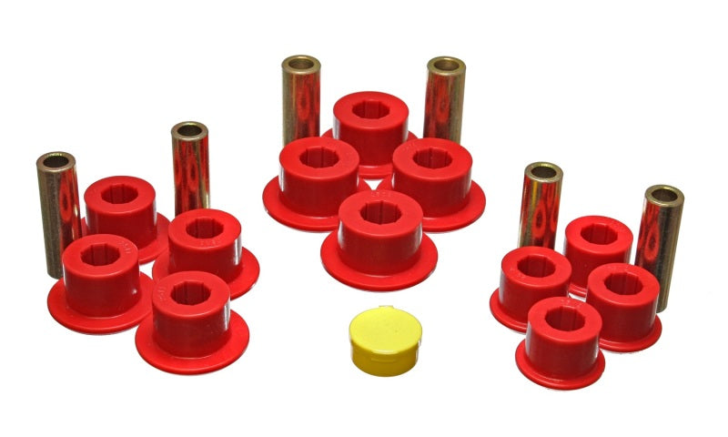 Energy Suspension Chevy Rear Leaf Spring Set - Red - Black Ops Auto Works