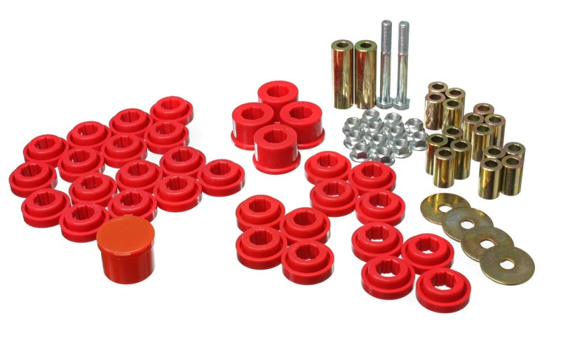 Energy Suspension Chrysler/Dodge Red Rear End Control Arm Bushing Set - Black Ops Auto Works