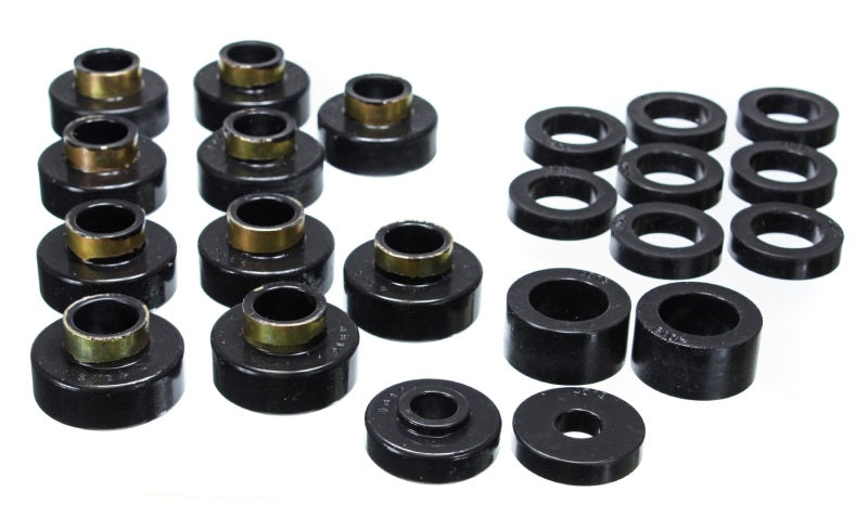 Energy Suspension Cj5-7 Body Mounts - Black - Black Ops Auto Works