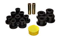 Load image into Gallery viewer, Energy Suspension 6/74-80 MG MGB Black Rear Leaf Spring Bushing Set - Energy Suspension 10.2101G