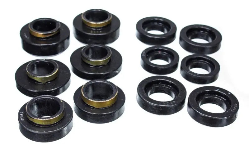Energy Suspension GM Black Body to Frame Mount and Radiator Support Bushing Set - Black Ops Auto Works