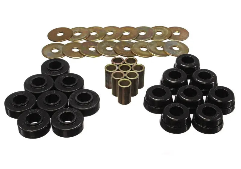 Energy Suspension Gm Body Mount Set W/Hardware - Black - Black Ops Auto Works