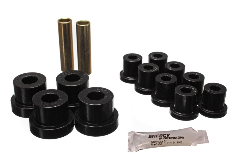 Energy Suspension Jeep Spring Bushing Set - Black - Black Ops Auto Works