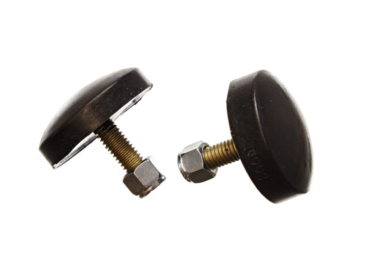 Energy Suspension Low Profile Black Bump Stop Set 11/16 inch Tall / 2 inch dia. (2 per set) - Black Ops Auto Works
