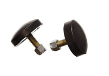 Load image into Gallery viewer, Energy Suspension Low Profile Black Bump Stop Set 11/16 inch Tall / 2 inch dia. (2 per set) - Black Ops Auto Works