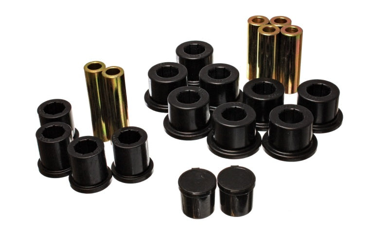 Energy Suspension Rear Spring Bushing Set - Black - Black Ops Auto Works