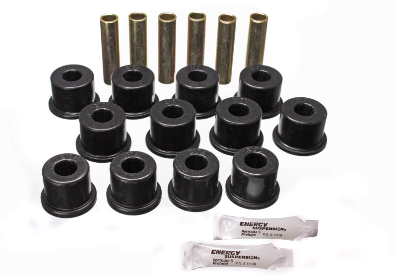 Energy Suspension Rear Spring Set - Black - Black Ops Auto Works