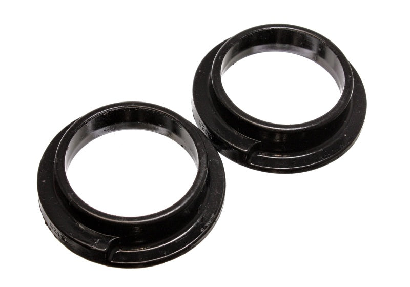 Energy Suspension Universal 3in ID 4 5/16in OD 1 1/8in H Black Coil Spring Isolators (2 per set) - Black Ops Auto Works