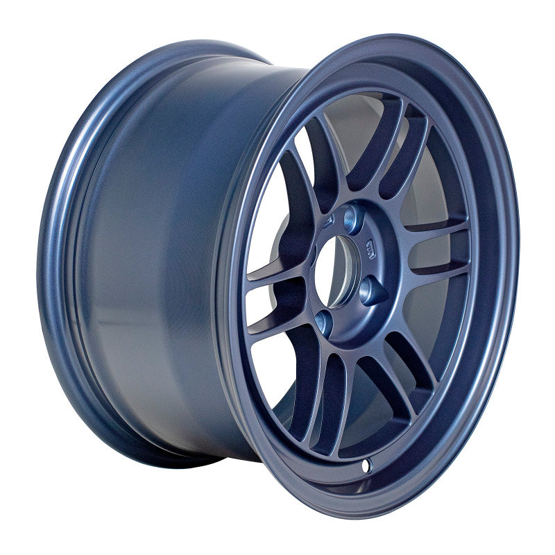 Enkei RPF1 15x8 4x100 28mm Offset 5 Hub Bore Matte Blue Wheel - 11.64Lbs (MOQ 40) - Enkei 3795804928MB