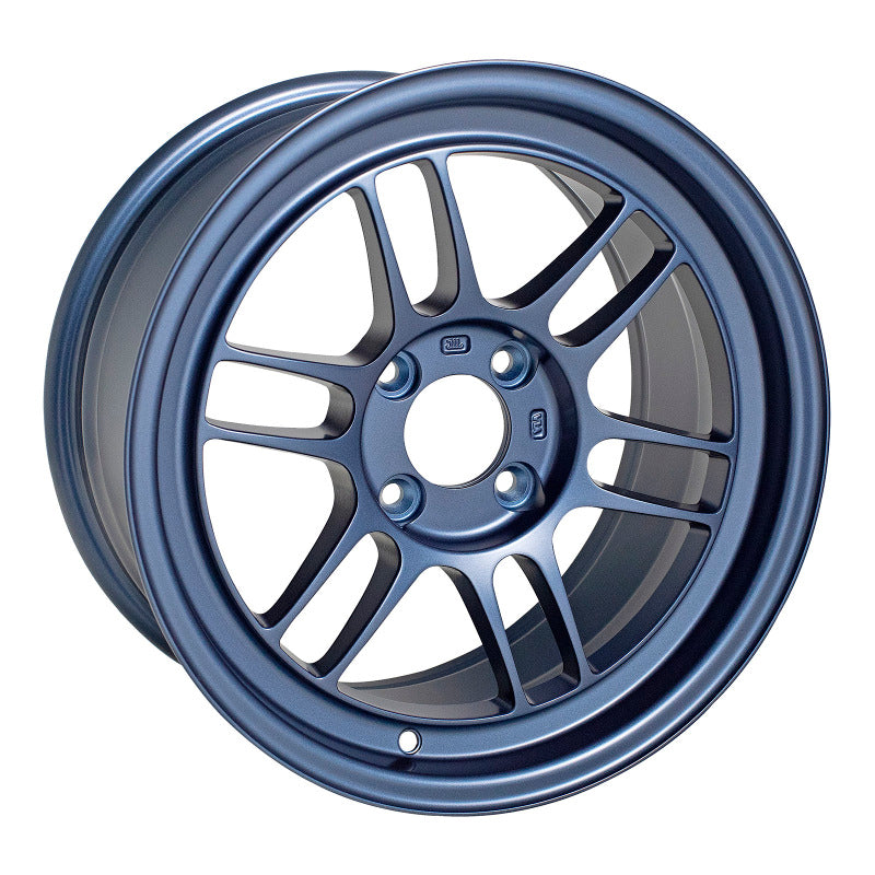 Enkei RPF1 15x8 4x100 28mm Offset 5 Hub Bore Matte Blue Wheel - 11.64Lbs (MOQ 40) - Enkei 3795804928MB