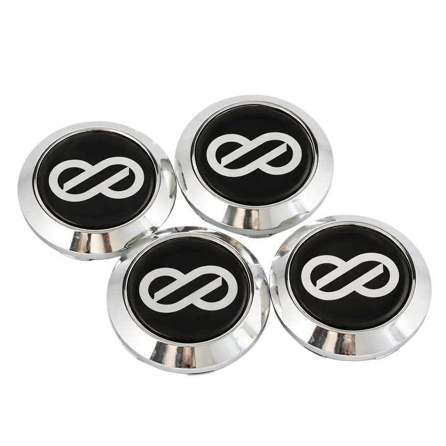 Enkei GF1 / J10 /PKR Center Cap - Silver/Anthracite Enkei ENKA385-0000S