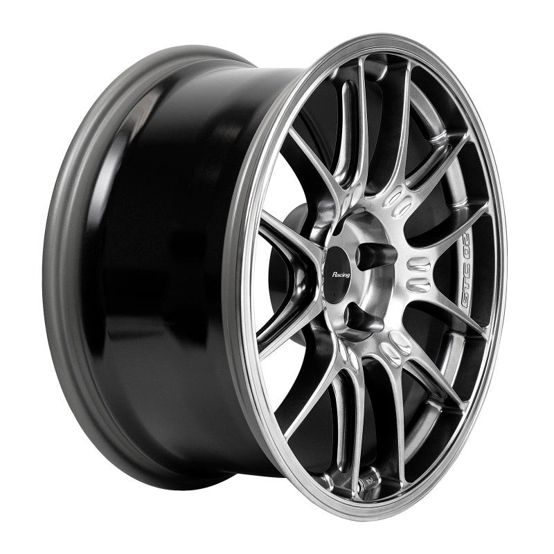 Enkei GTC02 18x9 5x112 25mm Offset 66.5mm Bore Hyper Silver Wheel - Black Ops Auto Works