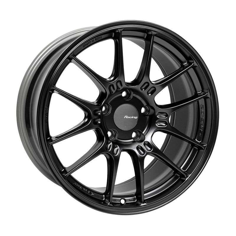 Enkei GTC02 18x9.5 5x120 45mm Offset 72.5mm Bore Matte Black Wheel - Black Ops Auto Works