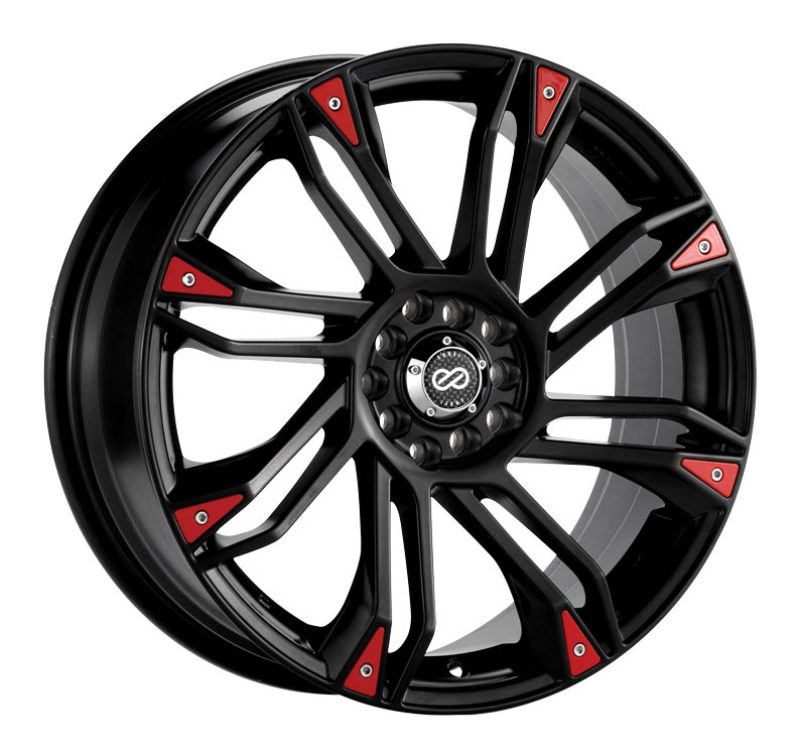 Enkei GW8 17x7 5x100/114.3 42mm Offset 72.6 Bore Matte Black Wheel - Black Ops Auto Works
