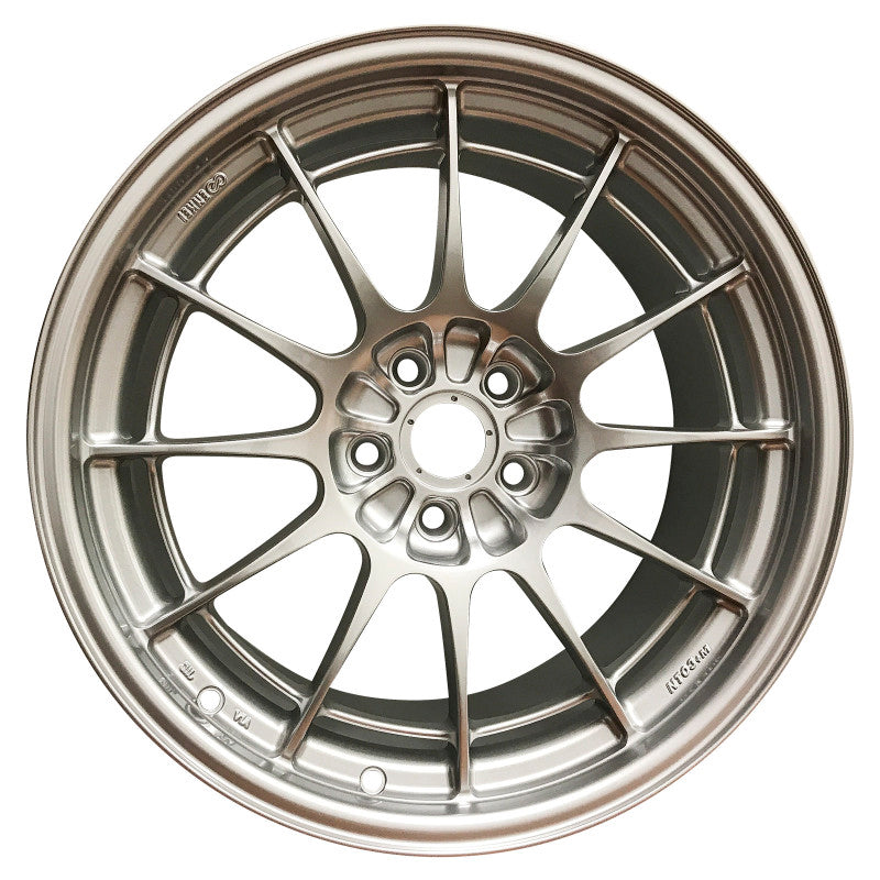 Enkei NT03+M 18x9.5 5x108 40mm Offset 72.6mm Bore F1 Silver Wheel (MIN ORDER QTY 40) - Black Ops Auto Works