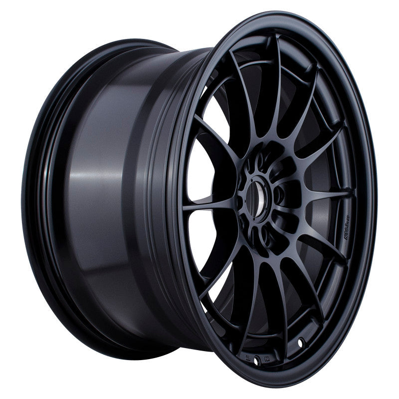 Enkei NT03+M 18x9.5 5x114.3 40mm Offset 72.6mm Bore Black Wheel G35/350Z *MOQ 40 Wheels* - Black Ops Auto Works