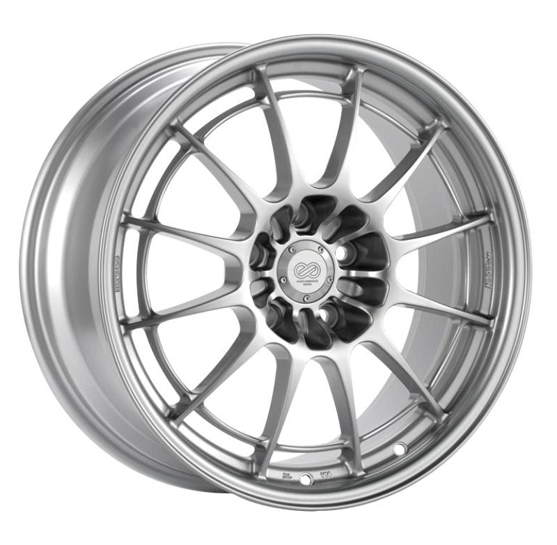 Enkei NT03+M 18x9.5 5x114.3 40mm Offset 72.6mm Bore Silver Wheel G35/350z - Black Ops Auto Works