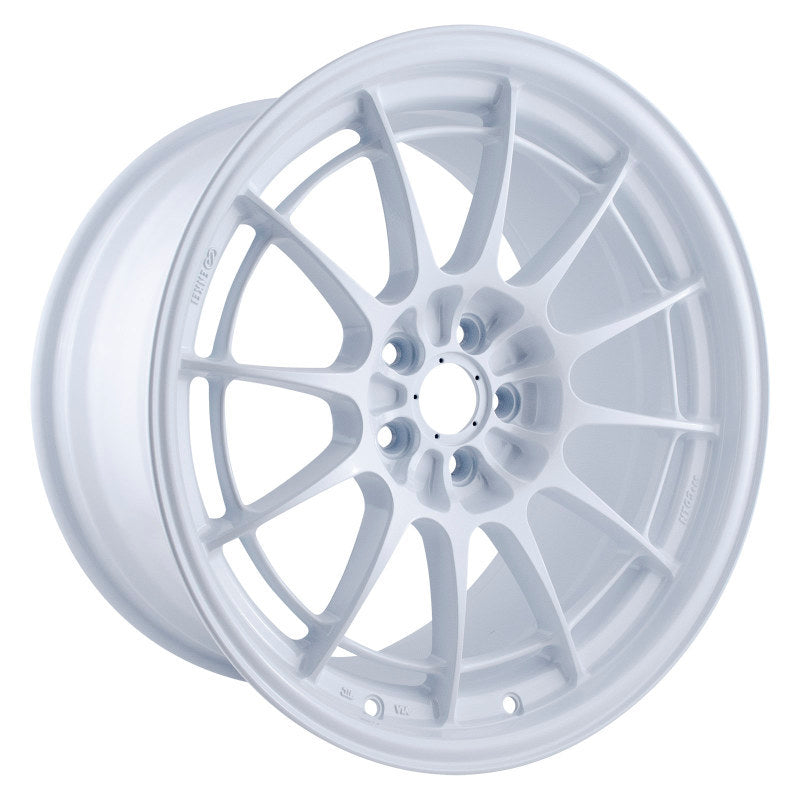 Enkei NT03+M 18x9.5 5x114.3 40mm Offset 72.6mm Bore Vanquish White Wheel (MOQ of 40) - Black Ops Auto Works