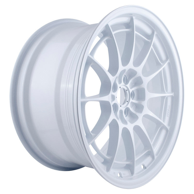 Enkei NT03+M 18x9.5 5x114.3 40mm Offset 72.6mm Bore Vanquish White Wheel (MOQ of 40) - Black Ops Auto Works