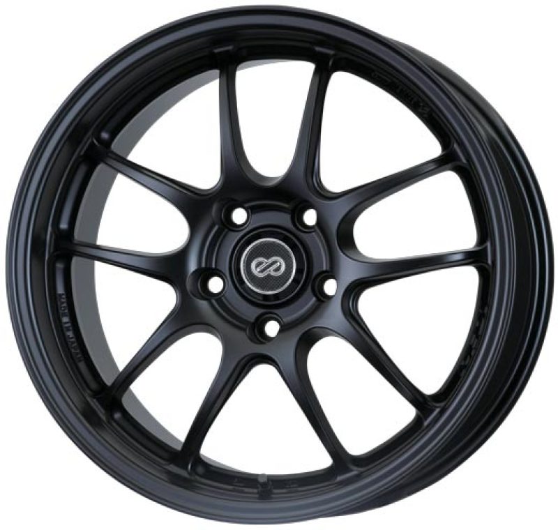 Enkei PF01 18x9.5 5x114.3 15mm Offset 75 Bore Dia Black Wheel - Black Ops Auto Works