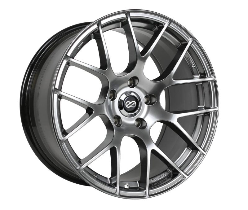 Enkei Raijin 18x9.5 35mm Offset 5x114.3 Bolt Pattern Hyper Silver Wheel - Black Ops Auto Works