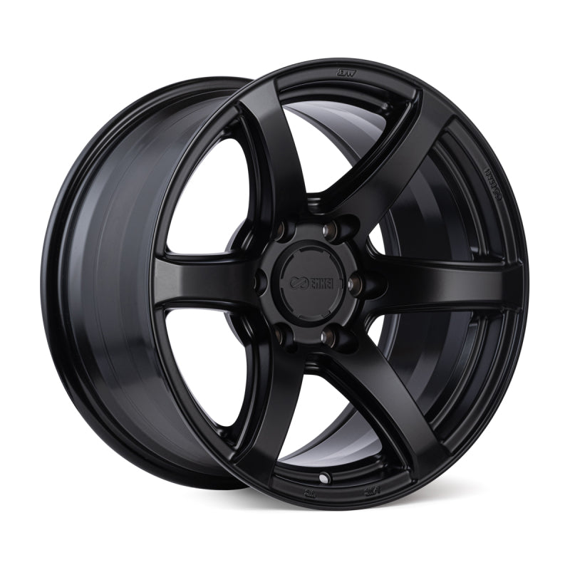 Enkei T6R 18x8.5 38mm Offset 5x114.3 Bolt Pattern 72.6 Bore Gloss Black Wheel - Black Ops Auto Works
