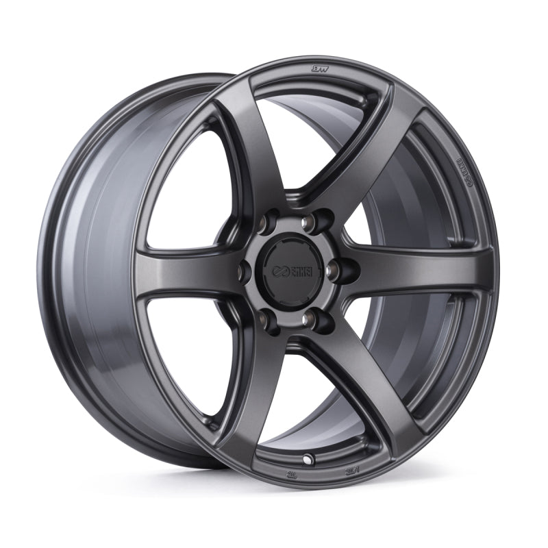 Enkei T6R 18x8.5 38mm Offset 5x114.3 Bolt Pattern 72.6 Bore Gloss Gunmetal Wheel - Black Ops Auto Works