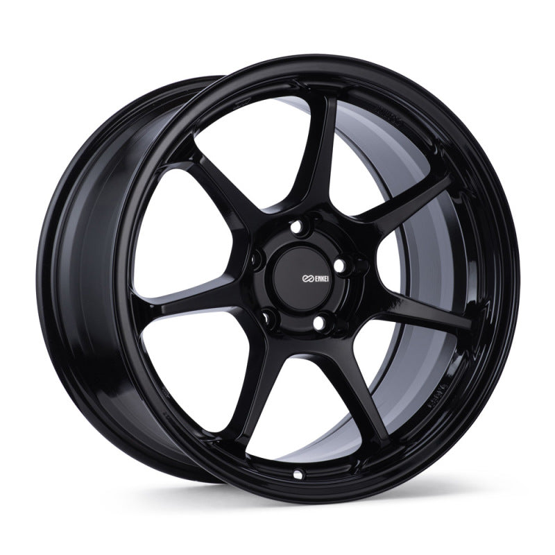 Enkei TS-7 18x9.5 5x114.3 38mm Offset 72.6mm Bore Gloss Black Wheel - Black Ops Auto Works