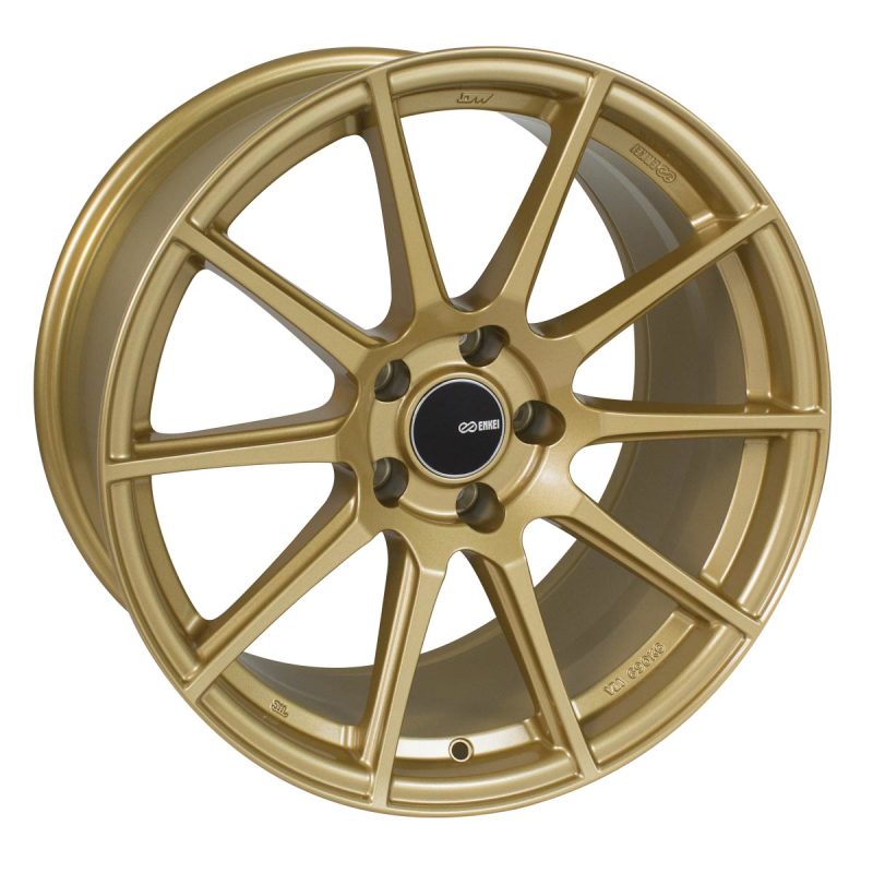 Enkei TS10 18x8.5 5x114.3 50mm Offset 72.6mm Bore Gold Wheel - Black Ops Auto Works