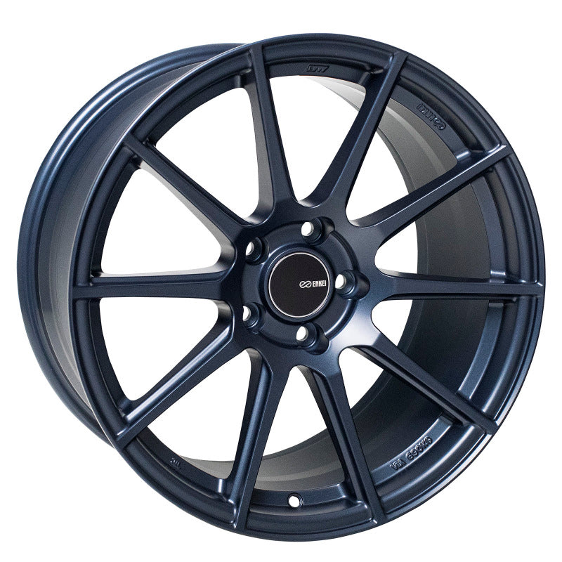 Enkei TS10 18x9.5 35mm Offset 5x114.3 Bolt Pattern 72.6mm Bore Dia Matte Blue Wheel (MOQ 40) - Black Ops Auto Works