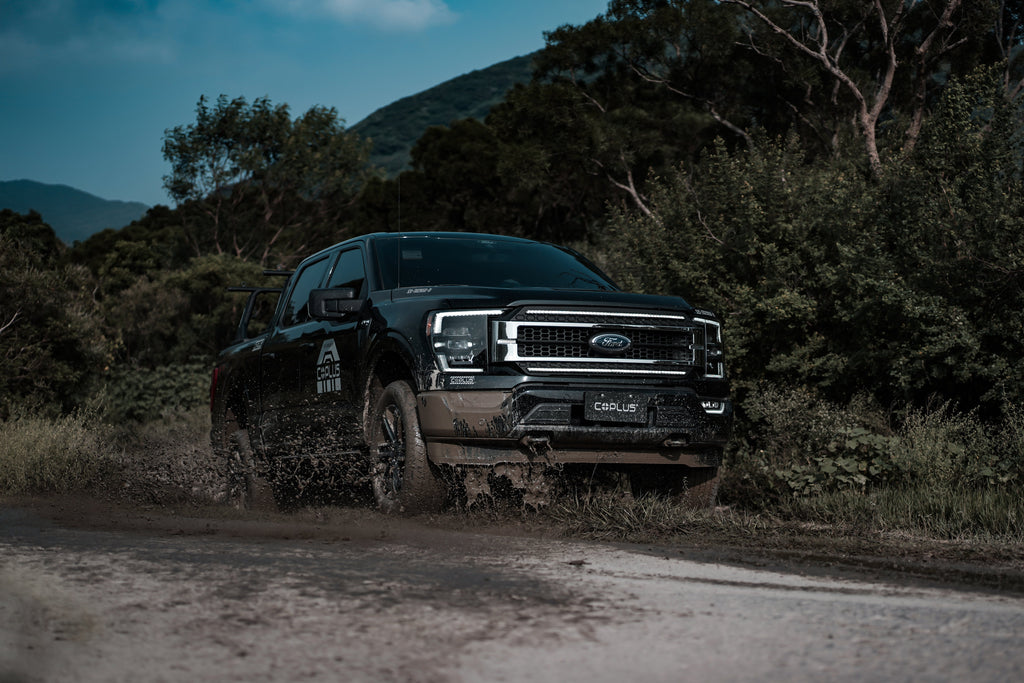 Essential Series LED DRL Grille 2021-23 Ford F-150 - Black Ops Auto Works