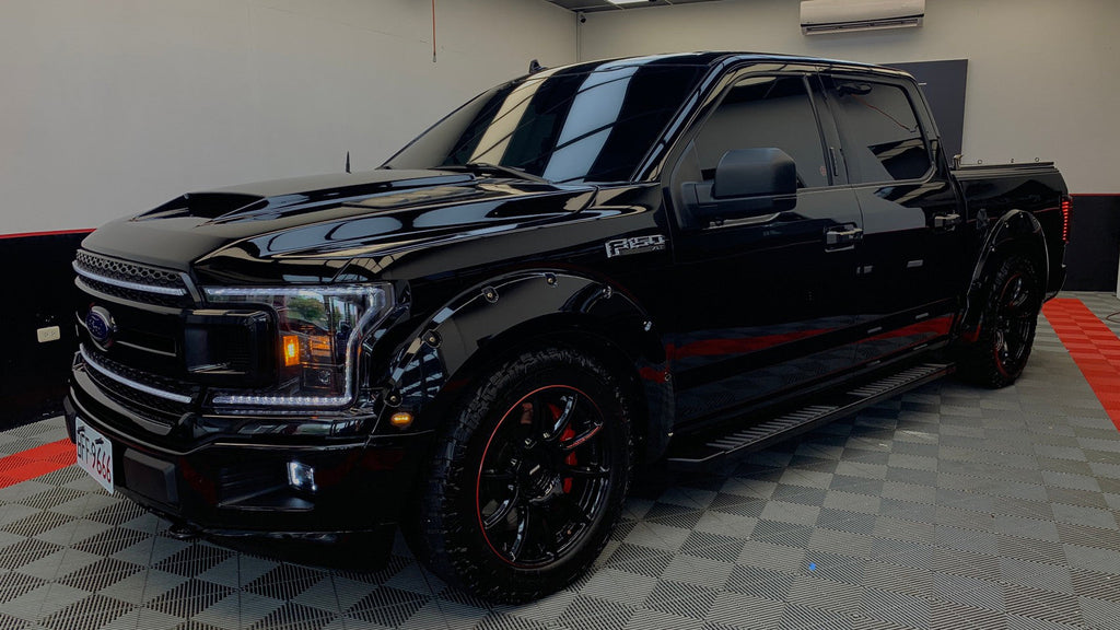 Essential Series LED Projector Headlights w/ LED DRL 18-20 Ford F-150 - Black Ops Auto Works