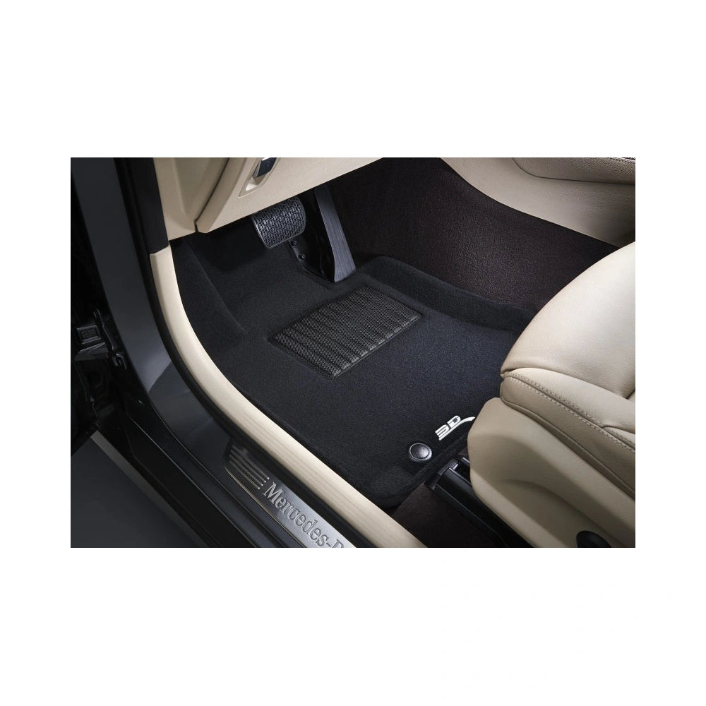 3D MAXpider 22-23 Tesla Model X Full Set Floormats - Black - Black Ops Auto Works