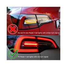Load image into Gallery viewer, AlphaRex 17-22 Tesla Model 3 PRO-Series LED Tail Lights Red Smoke w/Seq Sig - AlphaRex 601020